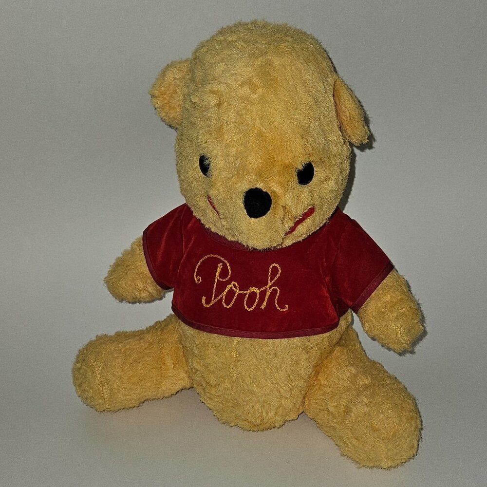 VTG Disney Winnie the Pooh Plush 11.5" California Stuffed Toys READ